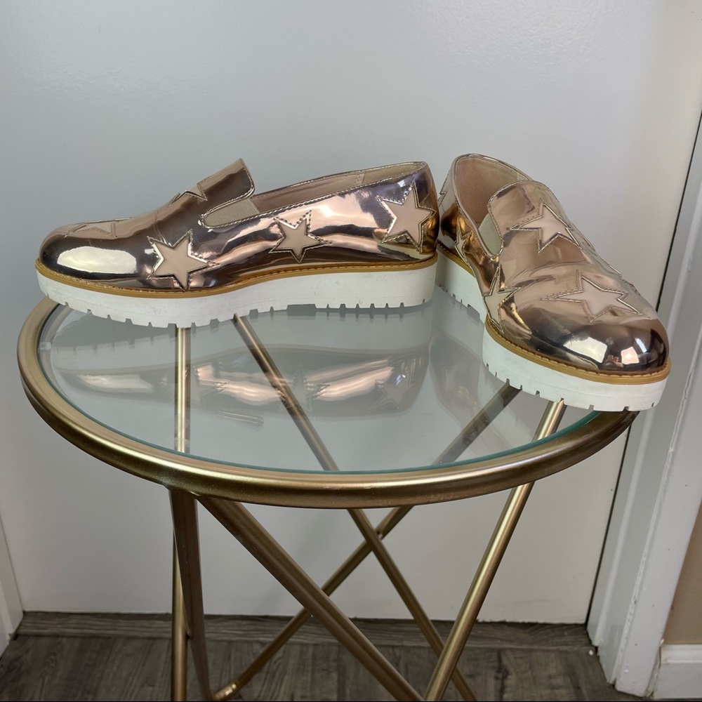 Qupid Shoes Woman Slip on 8 Size Shiny Confortable - Picture 4 of 12